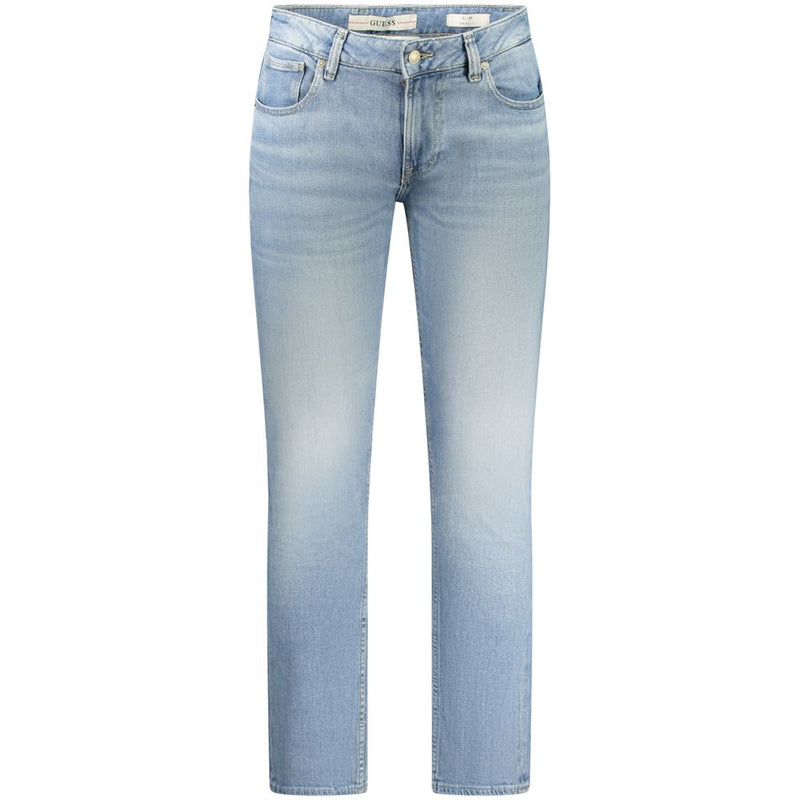 Guess Jeans Blue Cotton Men Jeans