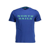 T-shirt en coton bleu pour homme de la marque North Sails