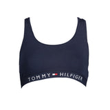 Tommy Hilfiger Blue Cotton Women Sports Bra - Comfort & Style