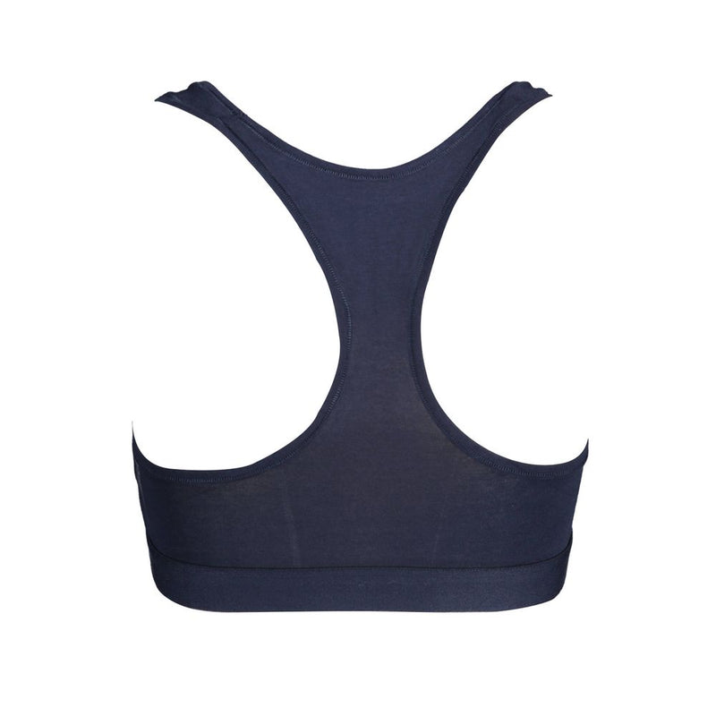 Tommy Hilfiger Blue Cotton Women Sports Bra - Comfort & Style