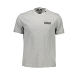 T-shirt homme en coton gris Plein Sport