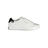 Calvin Klein White Leather Women Sneaker - Eco-Friendly Style