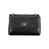 Calvin Klein Black Polyester Handbag - Eco-Friendly and Stylish