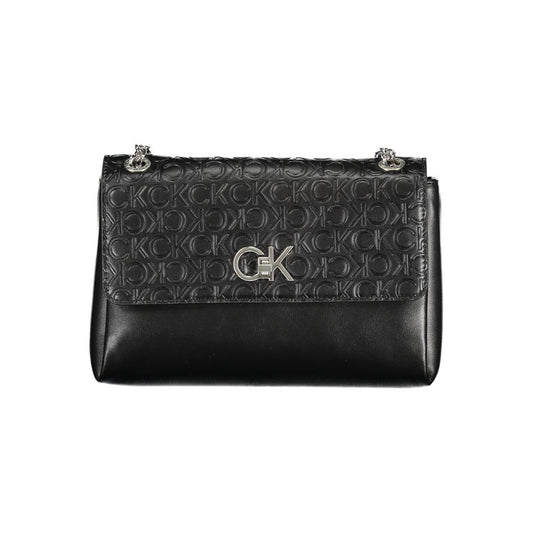 Sac à main en polyester noir Calvin Klein