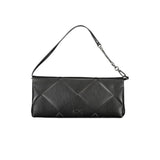 Calvin Klein Black Polyester Handbag - Chic & Versatile