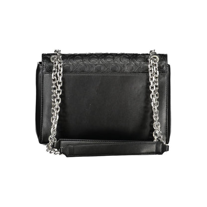 Sac à main en polyester noir Calvin Klein