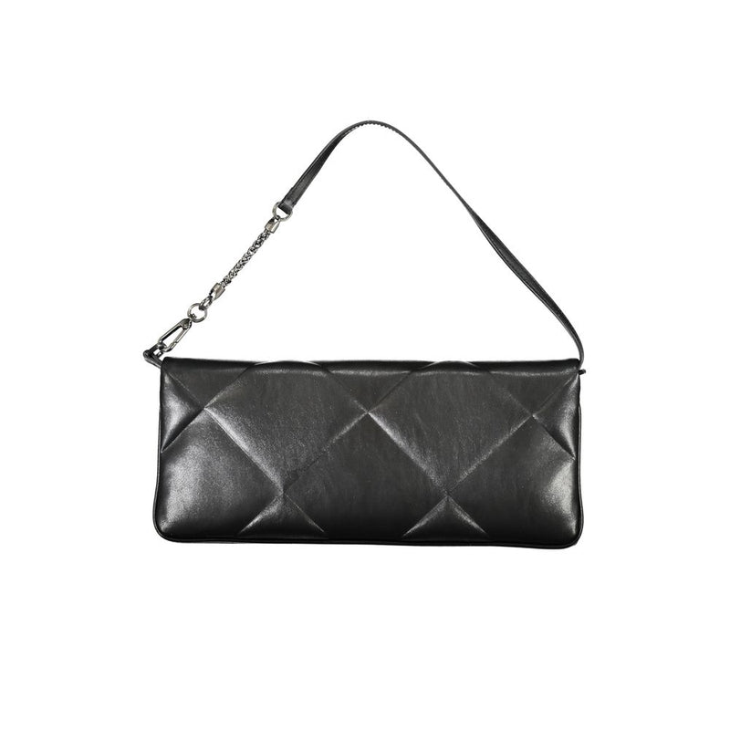 Calvin Klein Black Polyester Handbag - Stylish & Functional