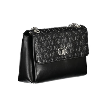 Sac à main en polyester noir Calvin Klein