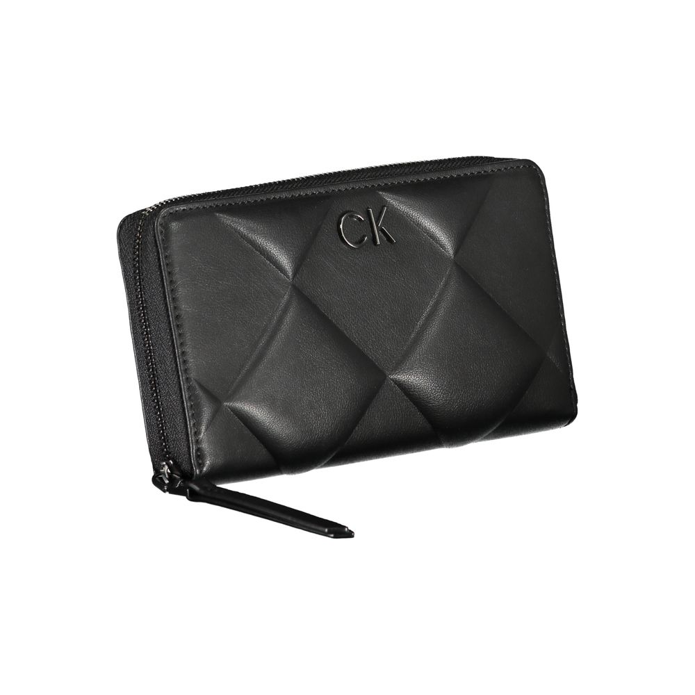 Calvin Klein Sleek Black RFID Blocking Wallet - Stylish & Secure