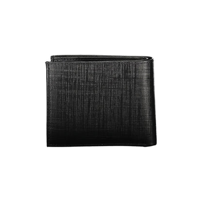 Calvin Klein Elegante Leren Portemonnee met Twee Compartimenten