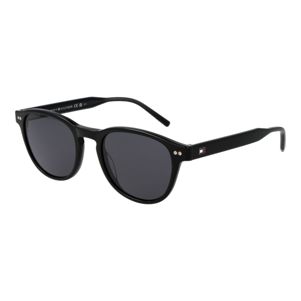 Tommy Hilfiger Zwarte Heren Zonnebril