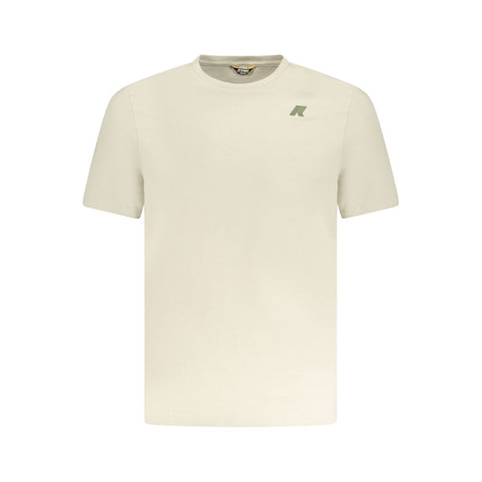T-shirt en coton beige K-WAY