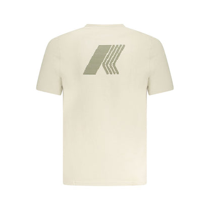 T-shirt en coton beige K-WAY