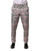 Pantalon jacquard floral multicolore Dolce &amp; Gabbana