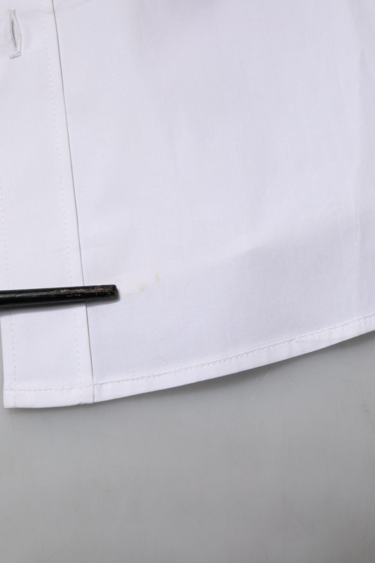 Chemise formelle blanche en coton à manches longues Dolce &amp; Gabbana