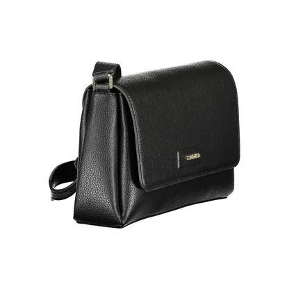Calvin Klein Zwarte Polyester Dames Handtas