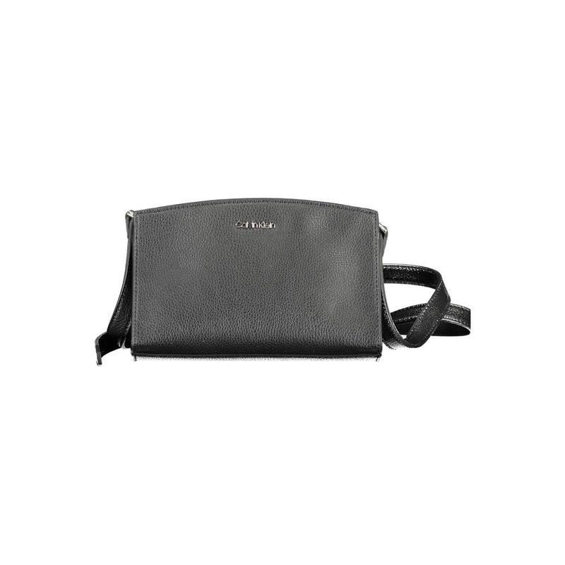 Calvin Klein Black Polyester Women Handbag - Chic & Versatile