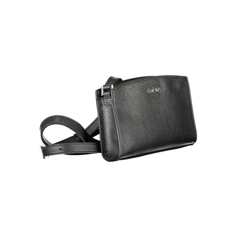 Calvin Klein Black Polyester Women Handbag - Chic & Versatile