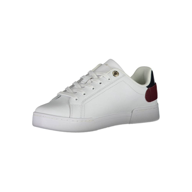 Tommy Hilfiger White Polyethylene Women Sneaker - Sustainable Style