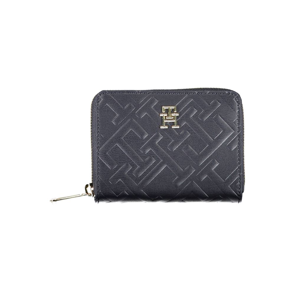 Tommy Hilfiger Blue Polyethylene Women Wallet - Élégant et Durable