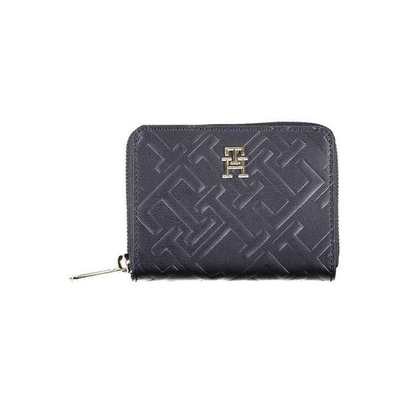 Tommy Hilfiger Blue Polyethylene Women Wallet - Élégant et Durable