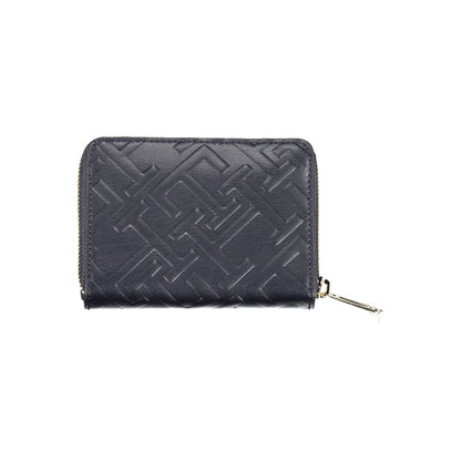 Tommy Hilfiger Blauwe Polyethyleen Dames Portemonnee