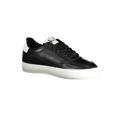 Sneaker en cuir noir pour femme de Calvin Klein