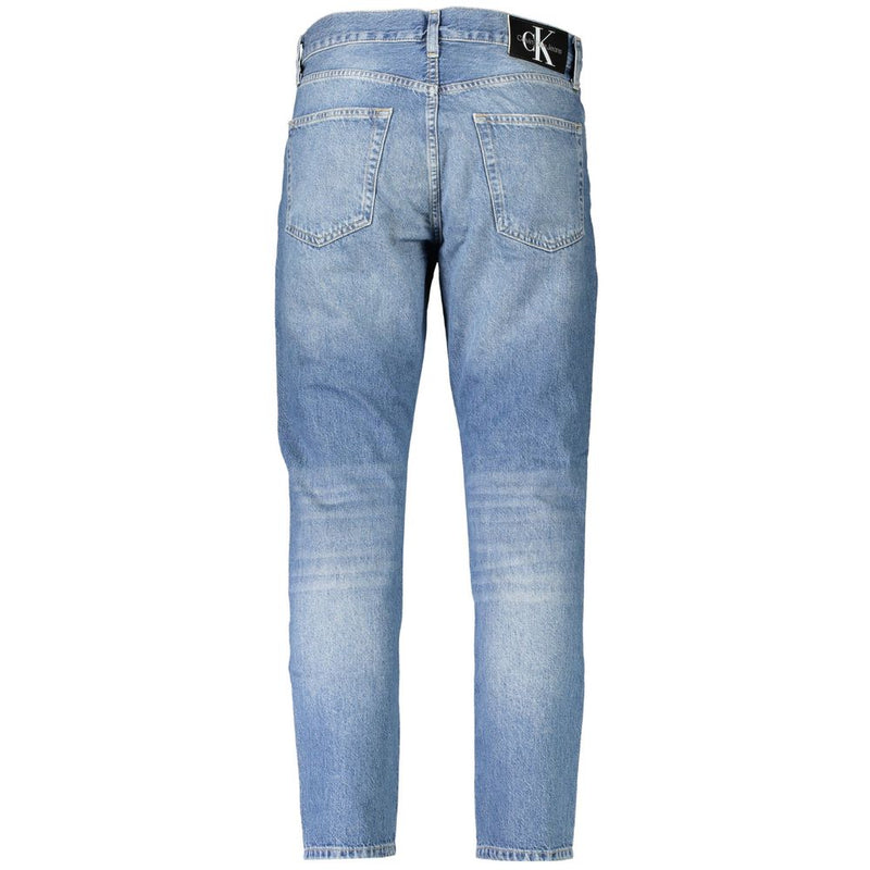 Jeans en coton bleu Calvin Klein pour homme