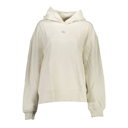 Pull en coton blanc Calvin Klein pour femme