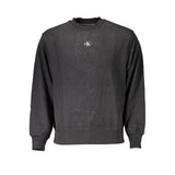 Pull en coton noir pour homme Calvin Klein