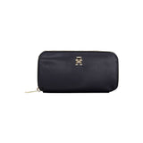 Tommy Hilfiger Blue Nylon Women Wallet - Élégante et Pratique