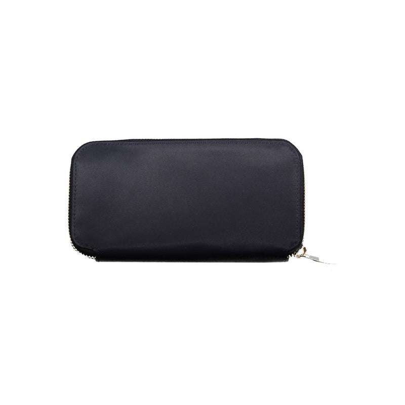 Tommy Hilfiger Blue Nylon Women Wallet - Élégante et Pratique