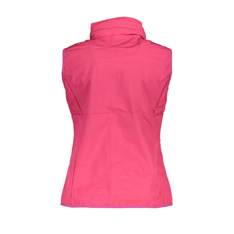 Scuola Nautica Pink Polyester Women’s Sleeveless Jacket