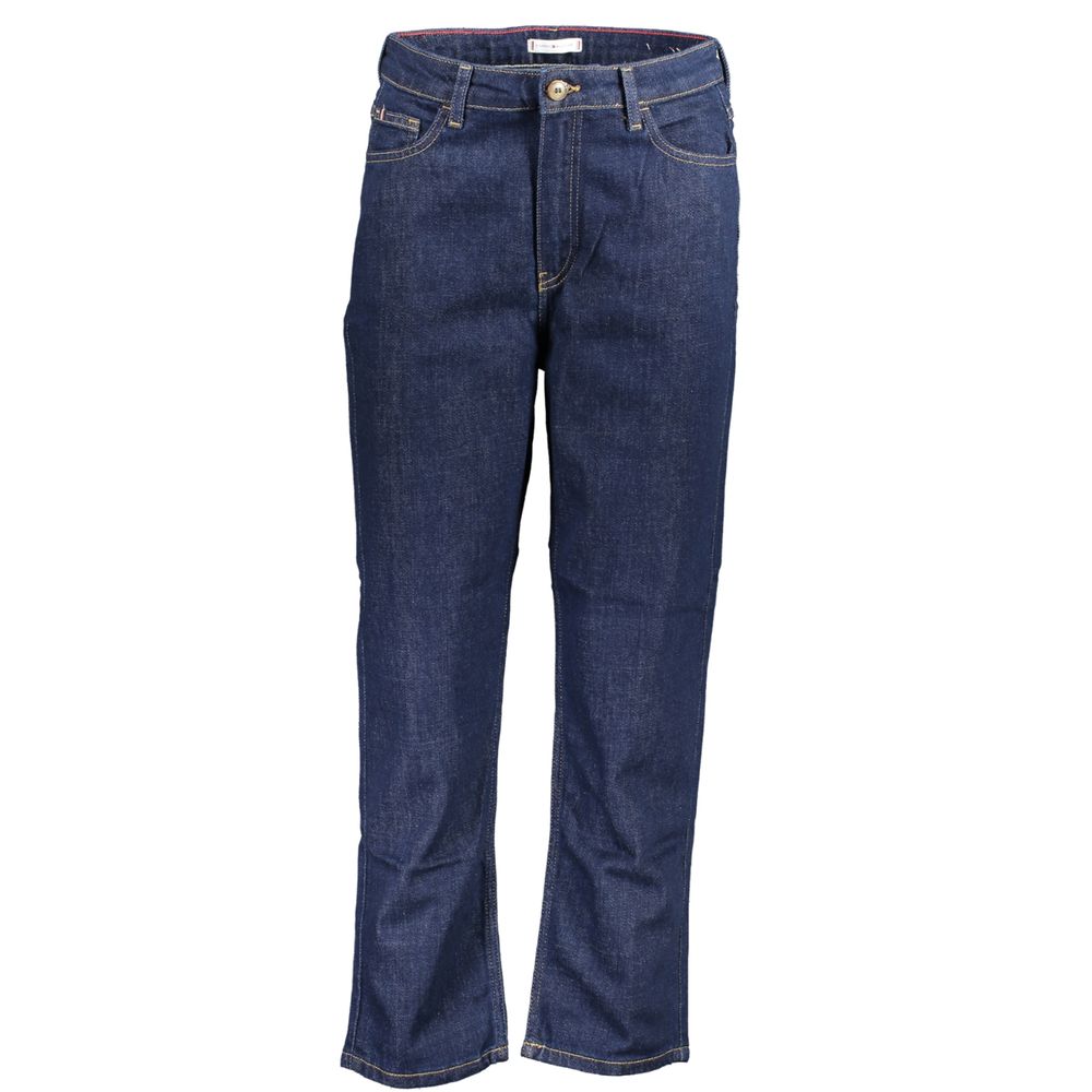 Tommy Hilfiger Jeans Femme Bleus - Coupe Droite Classique