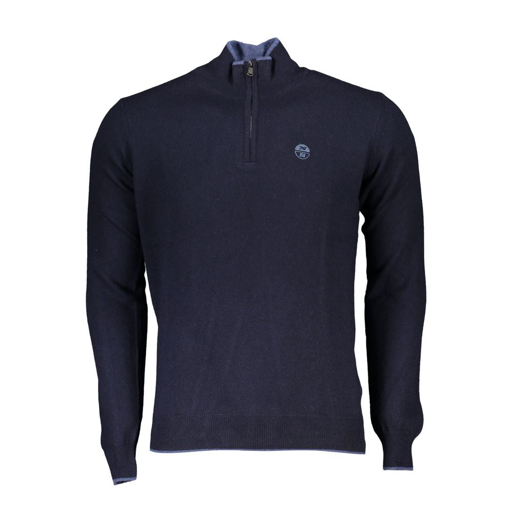 Pull en polyamide bleu North Sails pour homme
