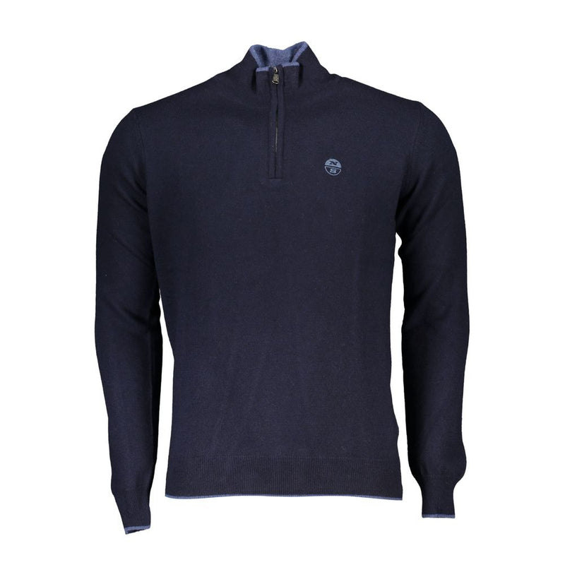 Pull en polyamide bleu North Sails pour homme