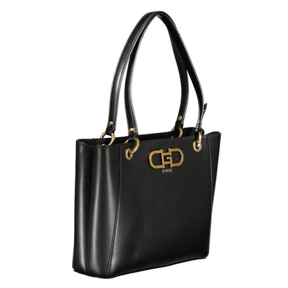 Guess Jeans Zwarte Polyethyleen Handtas