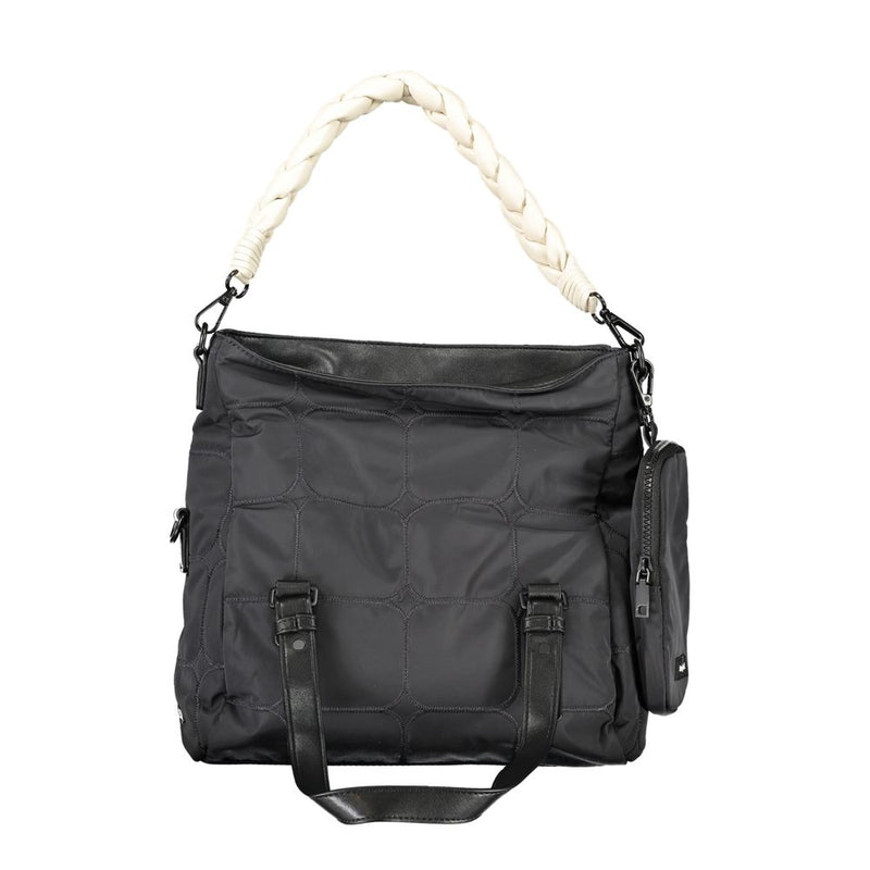 Desigual Black Polyester Handbag - Stylish and Versatile