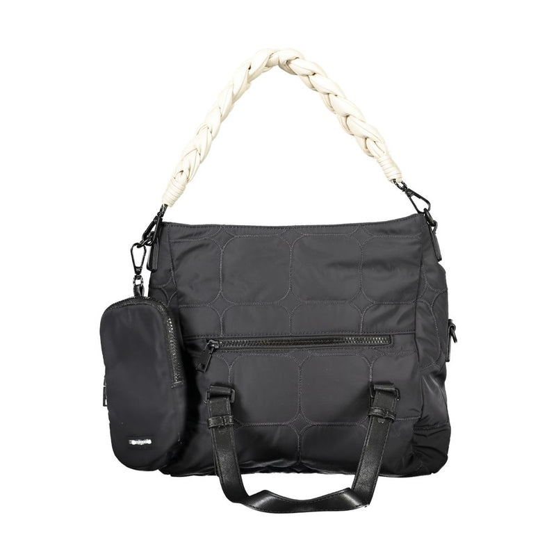 Desigual Black Polyester Handbag - Stylish and Versatile