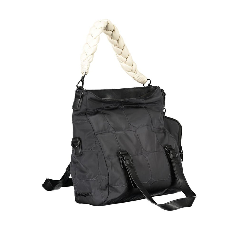 Desigual Black Polyester Handbag - Stylish and Versatile