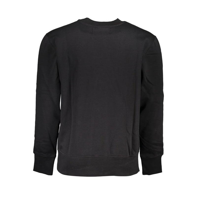 Pull en coton noir pour homme Calvin Klein