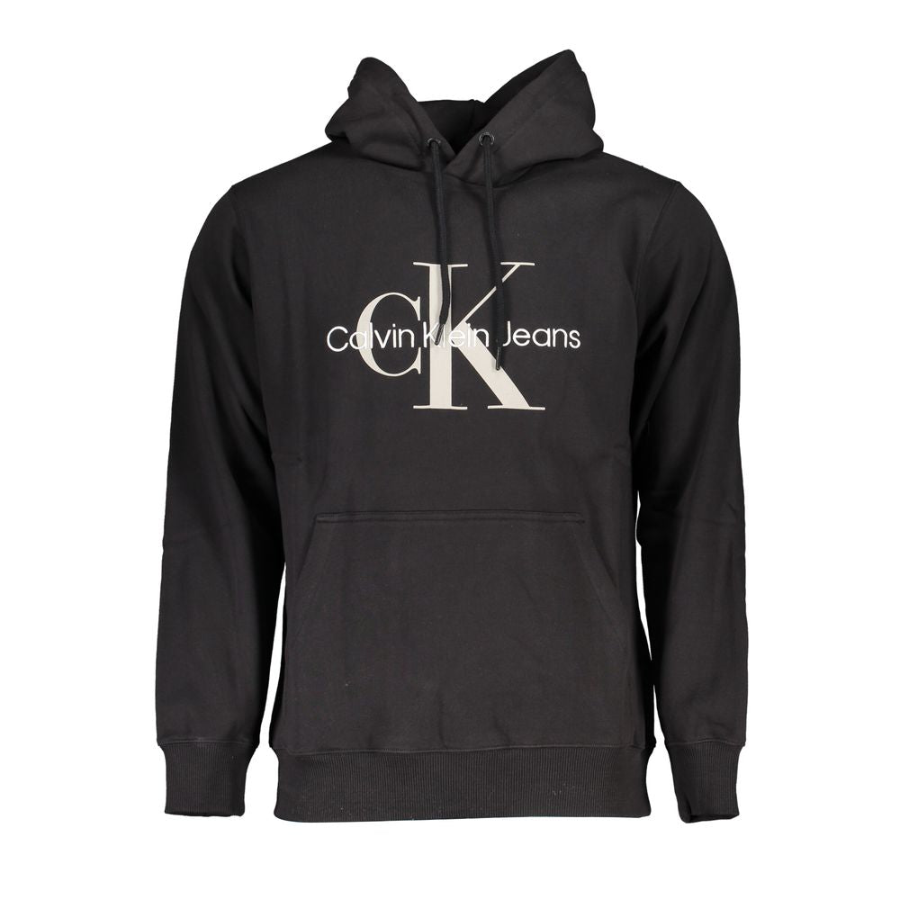 Pull en coton bio noir pour homme de Calvin Klein