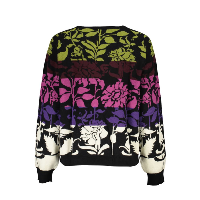 Desigual Black Polyester Sweater - Stylish & Comfortable