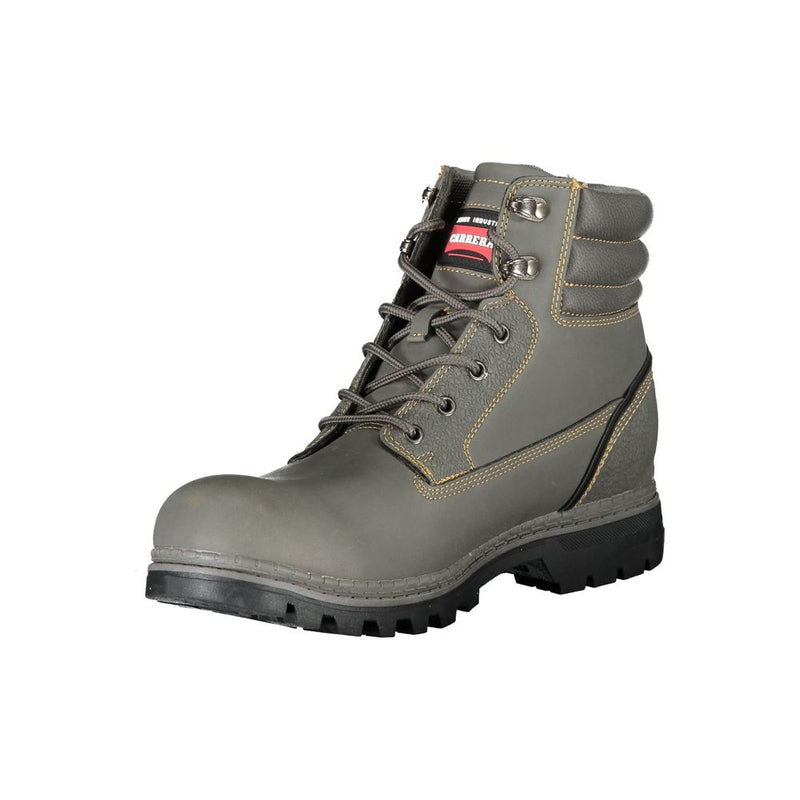 Carrera Gray Polyester Men's Boot - Stylish & Durable