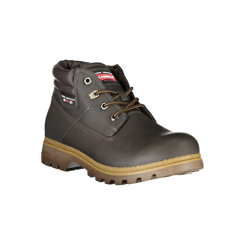 Carrera Brown Polyester Men Boot - Élégance et Praticité