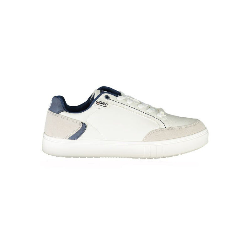Mares White Polyester Sneaker - Élégance et Performance