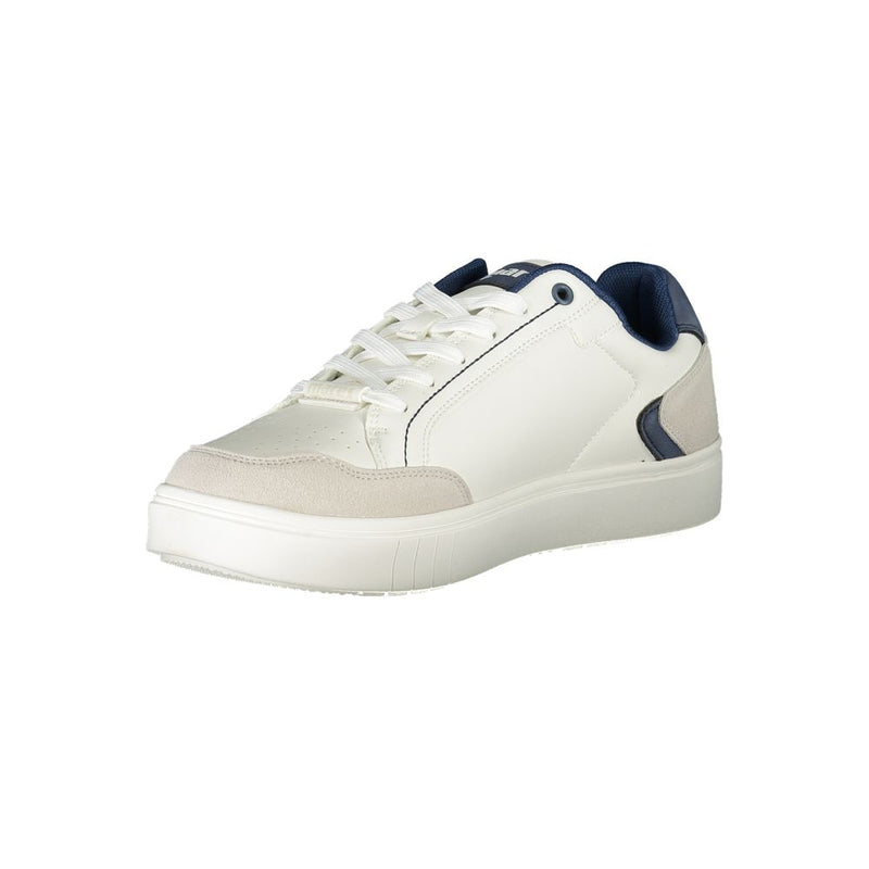 Mares White Polyester Sneaker - Élégance et Performance
