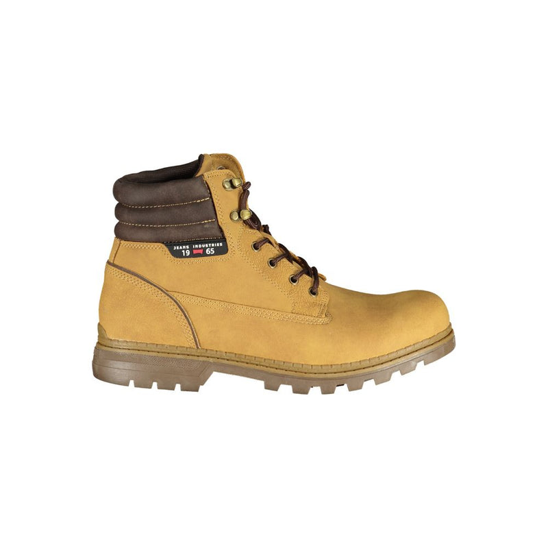 Carrera Yellow Polyester Men Boot - Bold & Stylish Footwear