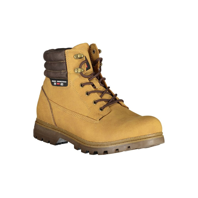Carrera Yellow Polyester Men Boot - Bold & Stylish Footwear