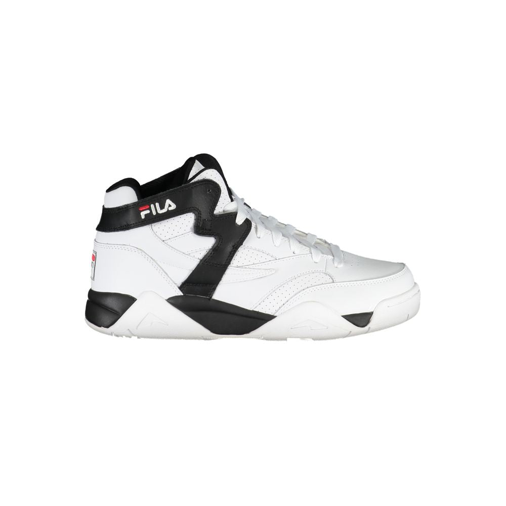 Fila hoge sportsneakers met vetersluiting en contrasterende details